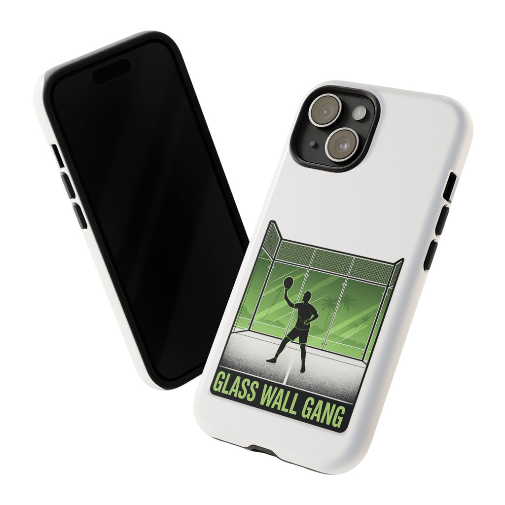Phone Case — Glass Wall Gang Padel Tennis Design