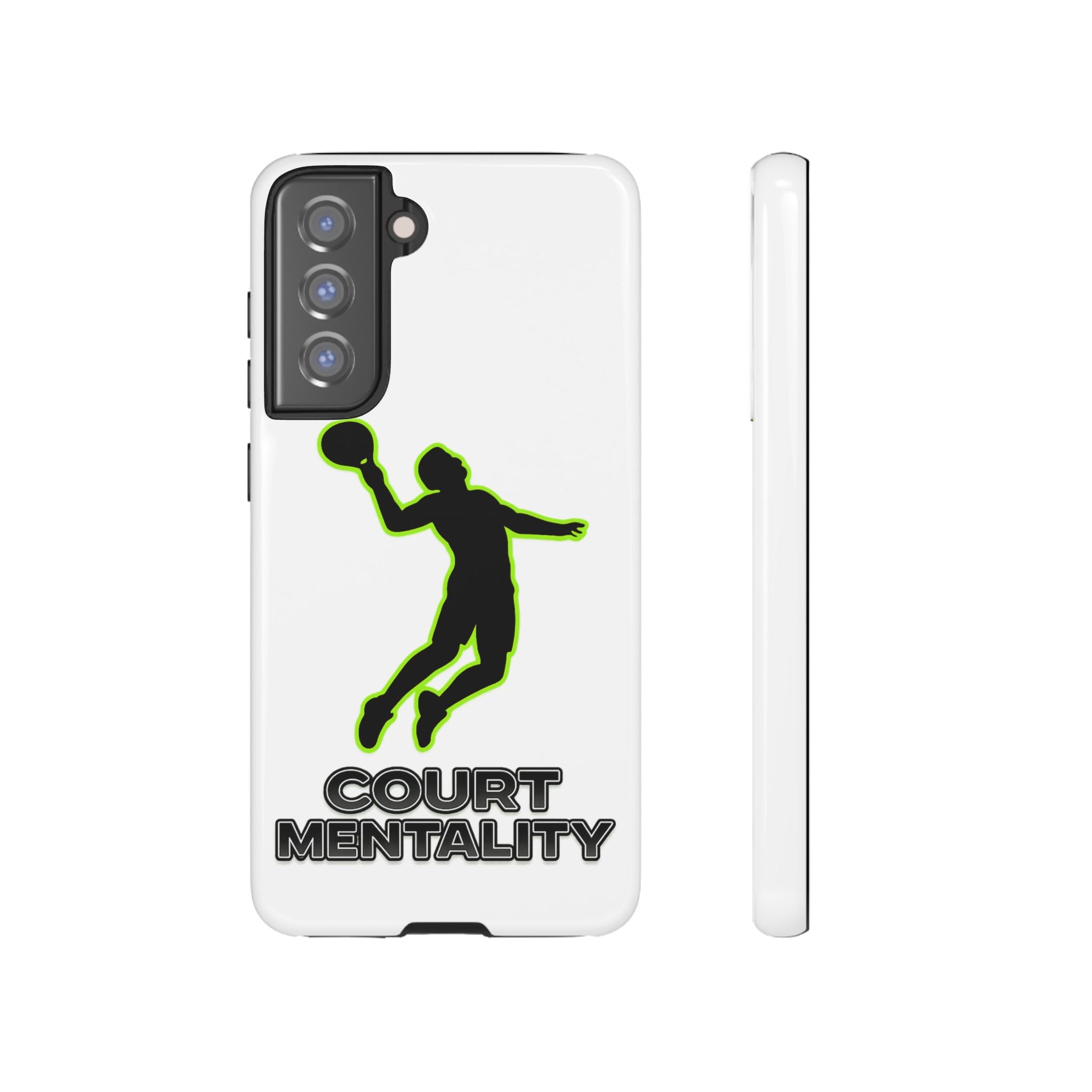 Padel Tennis Phone Case — "Court Mentality" Durable Protective Case