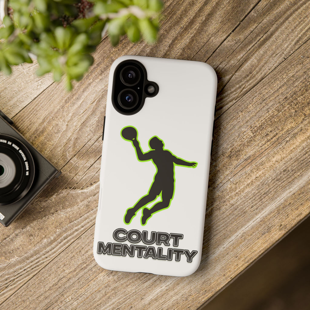 Padel Tennis Phone Case — "Court Mentality" Durable Protective Case