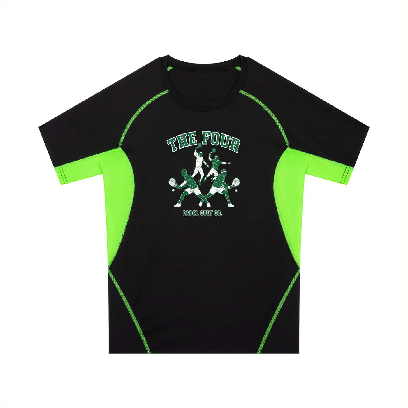 Men's Raglan Panel Performance Padel T-Shirt