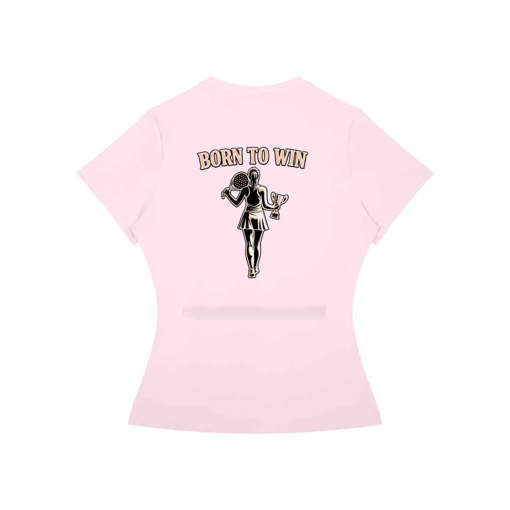 Women’s Slim Fit Performance T-Shirt/ Born To Win.