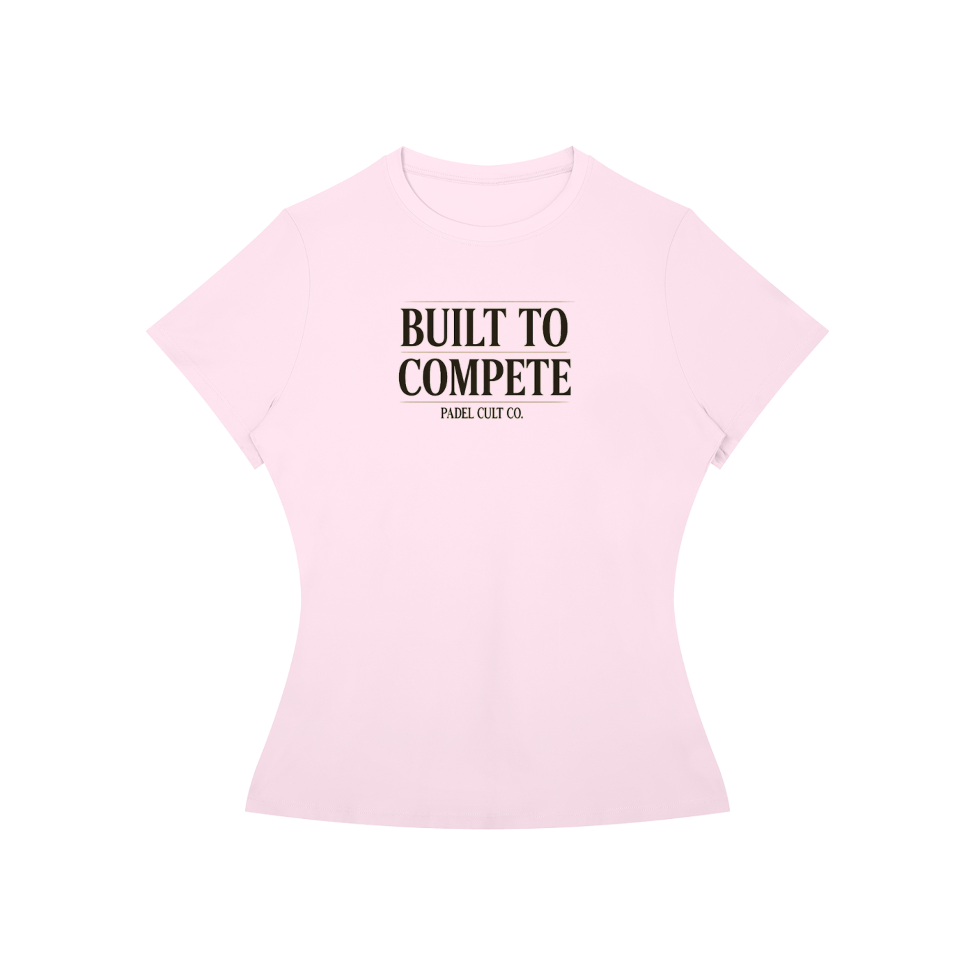 Women’s Slim Fit Performance T-Shirt / Built To Compete.