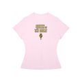 Women’s Slim Fit Performance T-Shirt / Queen of the Court.