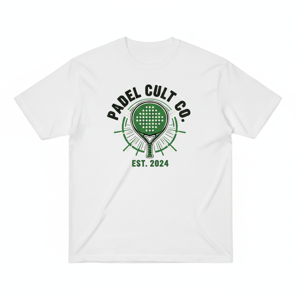 Padel Cult Co. EST. 2024 flat lay